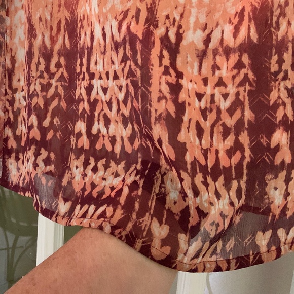 Mudd Semi-Sheer Blouse (size M) - Picture 3 of 5